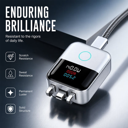 USB-C Smart Charging Protector with LED Display