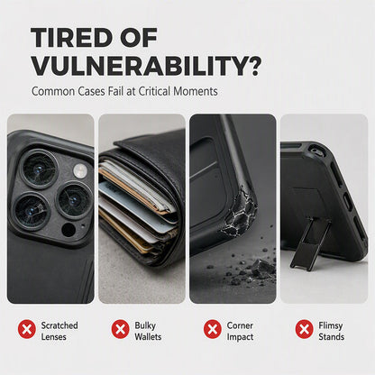 📱 Carry Your Phone and Cards in One Protective Case