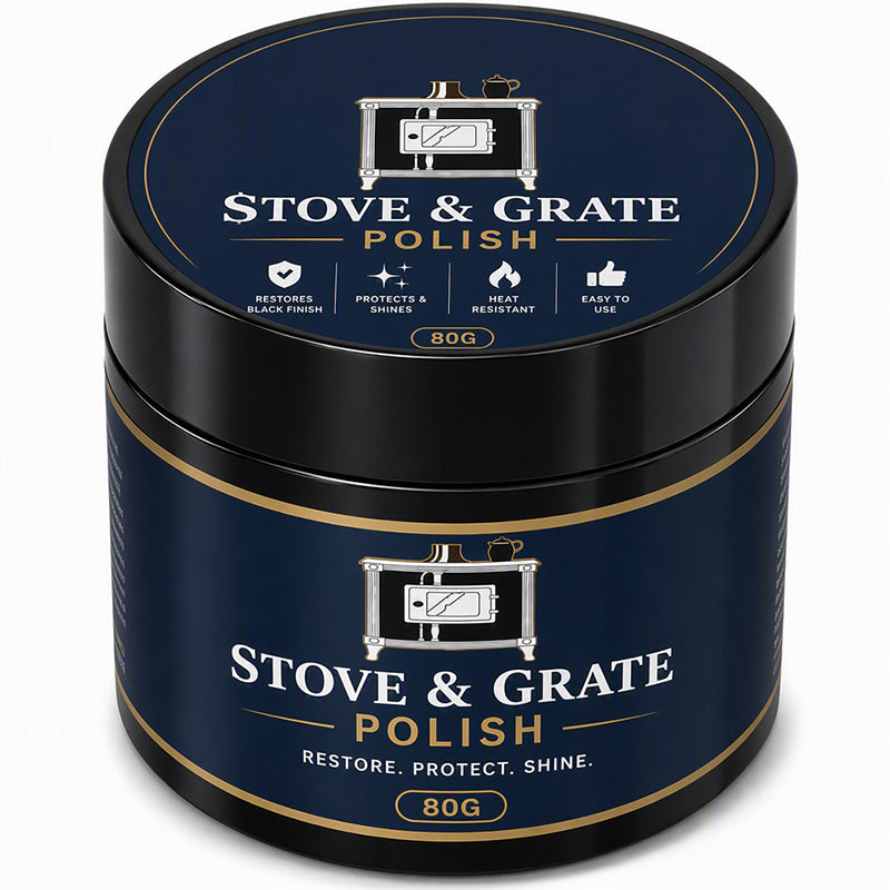 Cast Iron Stove Polish with Sponge 