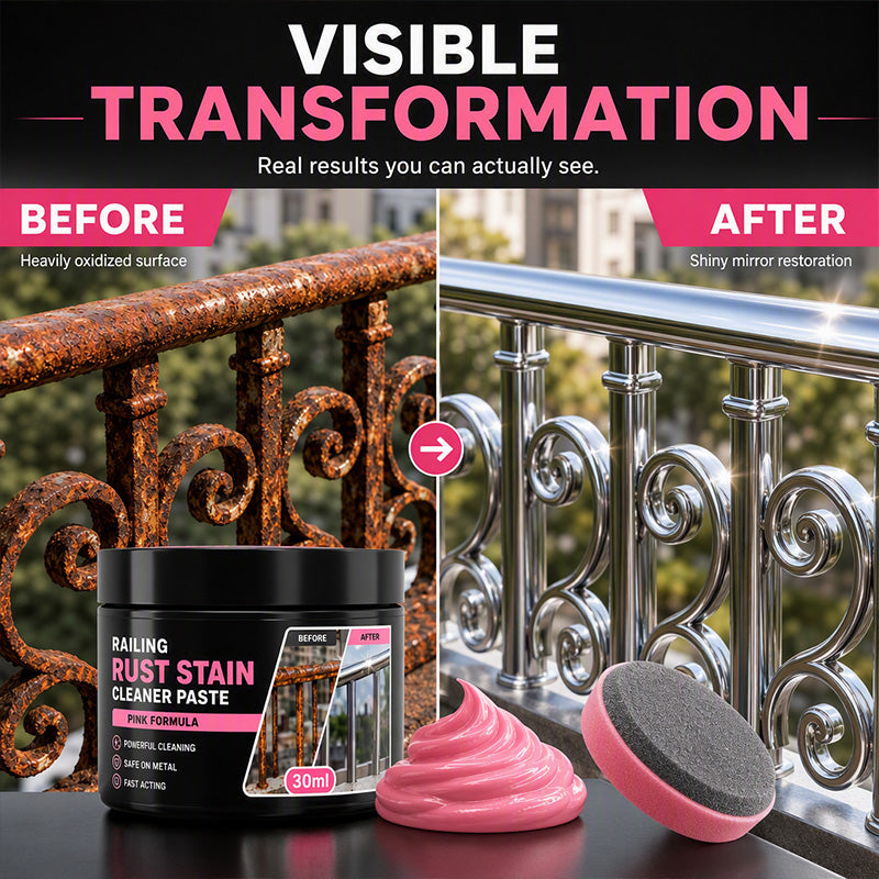 🔥Limited Time Promotion 50% OFF🔥Railing Rust Stain Cleaner Paste