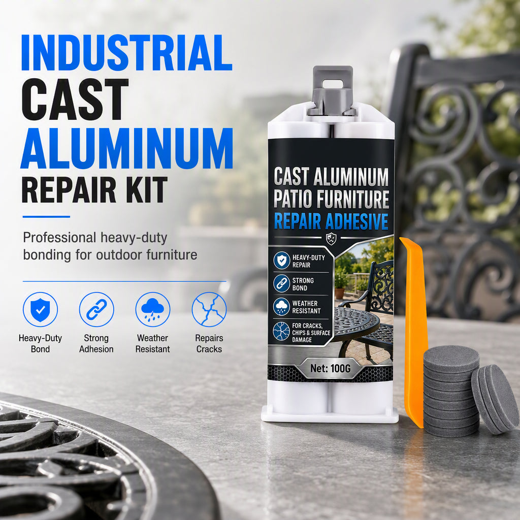 Cast Aluminum Patio Furniture Repair Adhesive