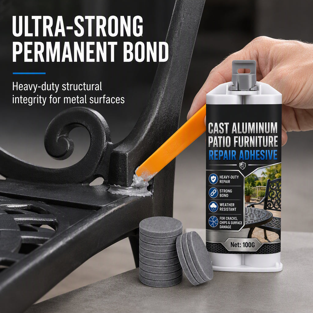 Cast Aluminum Patio Furniture Repair Adhesive