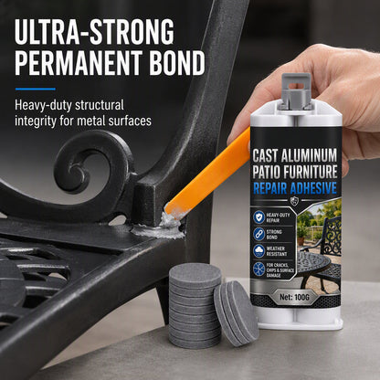 Cast Aluminum Patio Furniture Repair Adhesive