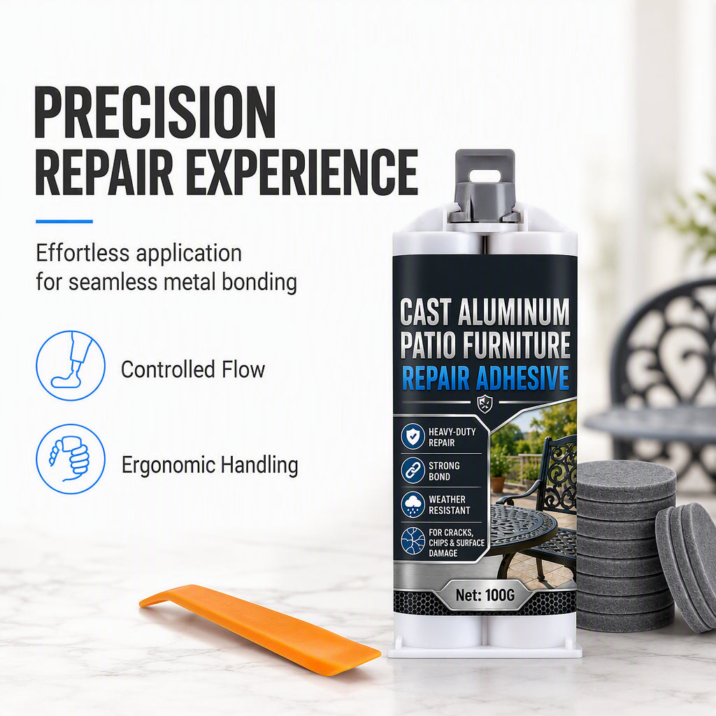 Cast Aluminum Patio Furniture Repair Adhesive