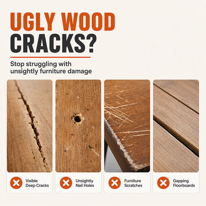 🔥Limited Time Promotion 50% OFF🔥Wood Filler for Cracks and Holes
