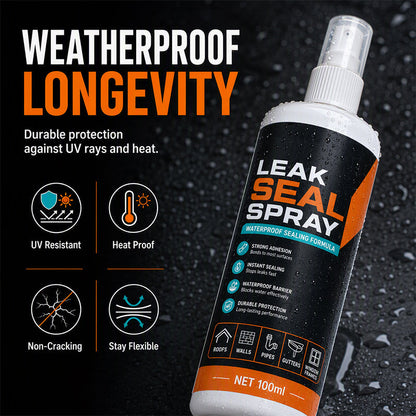 🏆 Last Day Special Price $13.99! 💧Buy 2 Get 1 Free🎁Portable Instant Leak Sealant Spray, Strong Adhesion Waterproof Sealing Spray