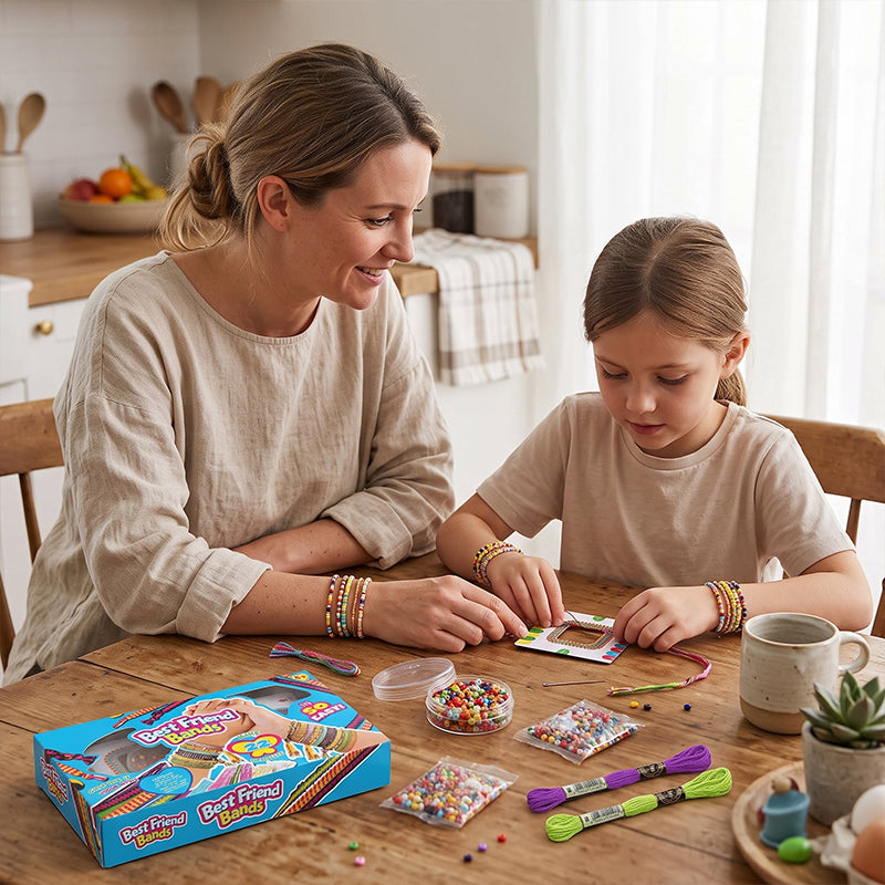 🌈 Kids’ DIY Friendship Bracelet Making Kit