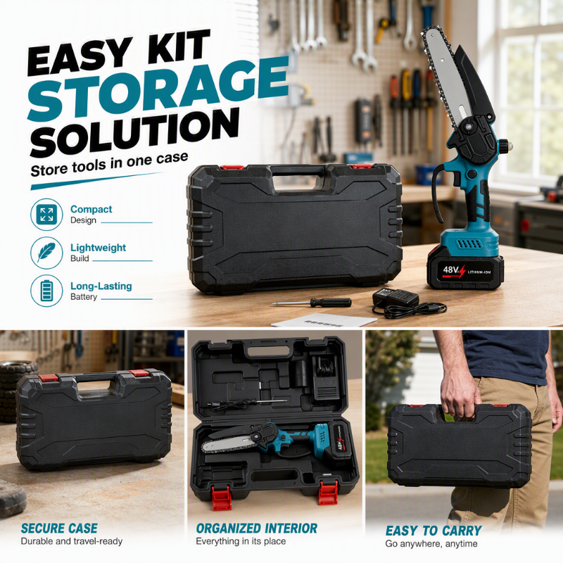 Handheld Rechargeable Electric Cordless Mini Chainsaw