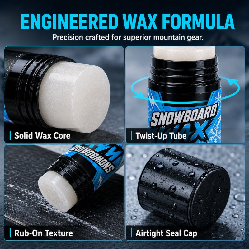 🏂 Winter Deal | Rub-On Snowboard Wax