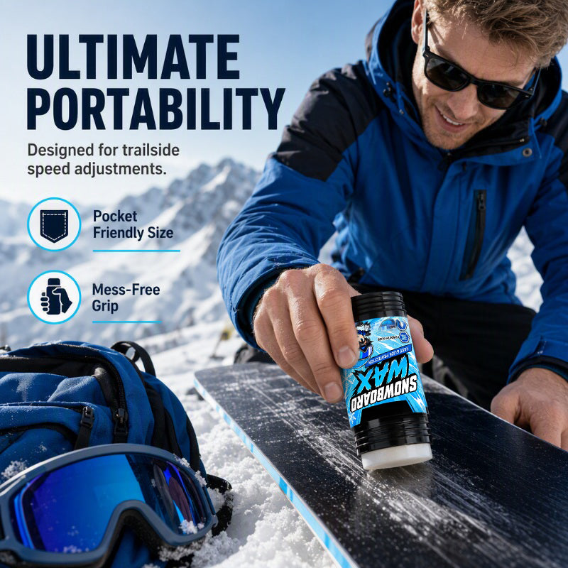 🏂 Winter Deal | Rub-On Snowboard Wax