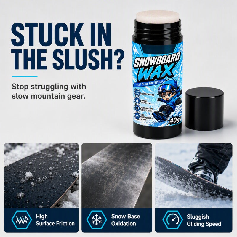 🏂 Winter Deal | Rub-On Snowboard Wax