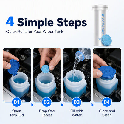 🚗 Hot Deal | 15PCS Windshield Cleaner Tablets