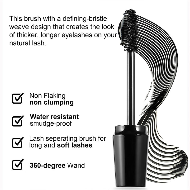 Waterproof Long-lasting Mascara With Big Brush Head