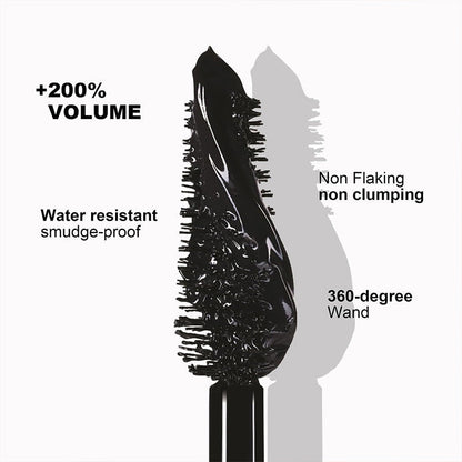 Waterproof Long-lasting Mascara With Big Brush Head