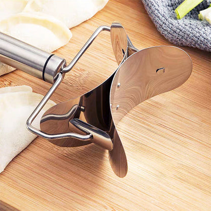🥟 BUY 2 GET 1 FREE! 🔥 Stainless Steel Dumpling Wrapper Cutter – Sharp Precision Blade, Multi-Pastry Use & Easy Clean – Homemade Dumplings in Seconds ✨