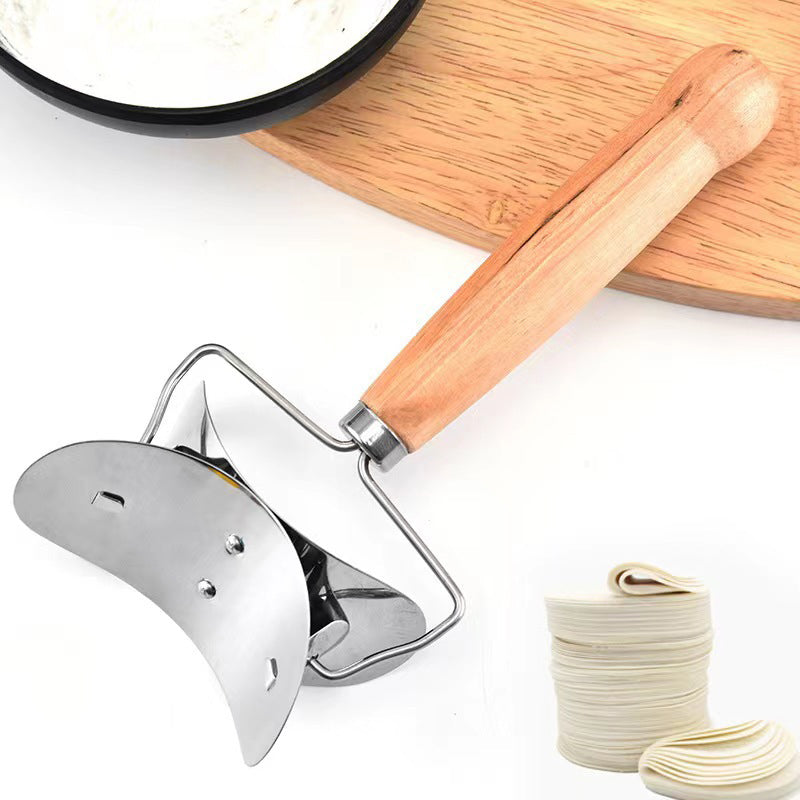 🥟 BUY 2 GET 1 FREE! 🔥 Stainless Steel Dumpling Wrapper Cutter – Sharp Precision Blade, Multi-Pastry Use & Easy Clean – Homemade Dumplings in Seconds ✨