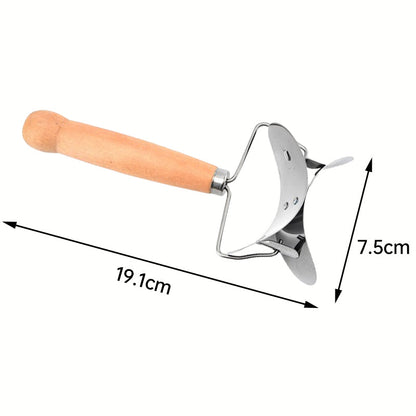🥟 BUY 2 GET 1 FREE! 🔥 Stainless Steel Dumpling Wrapper Cutter – Sharp Precision Blade, Multi-Pastry Use & Easy Clean – Homemade Dumplings in Seconds ✨