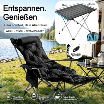 🏆 LIMITED-TIME 50% OFF!🪑 Portable, adjustable folding chair for outdoor use – Lightweight, sturdy & versatile 🏕️✨