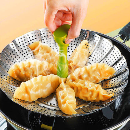 🍲50% OFF NOW!Stainless Steel Expandable Steamer Basket