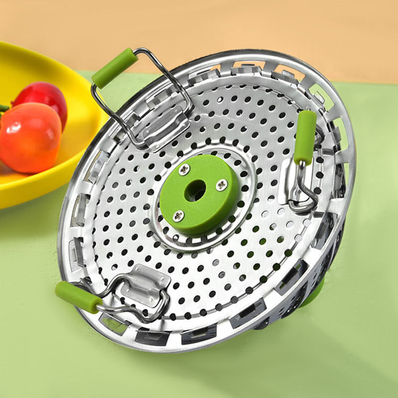 🍲50% OFF NOW!Stainless Steel Expandable Steamer Basket