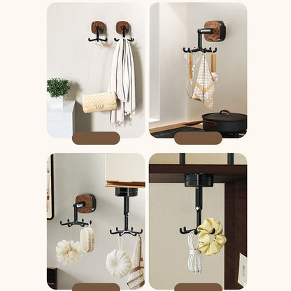 Grab Any Utensil Instantly! No-Drill 360° Rotating Hook