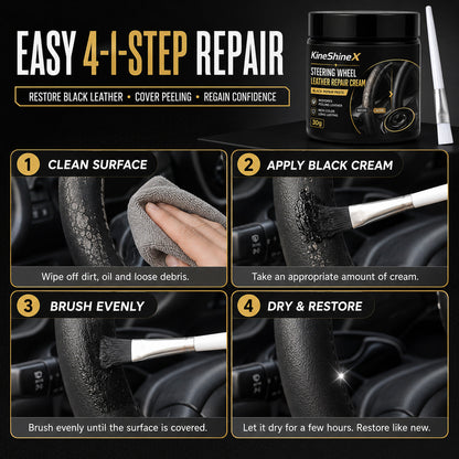🔥Last day of the limited-time 50% off sale!🔥Leather Repair Cream for Steering Wheels