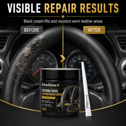 🔥Last day of the limited-time 50% off sale!🔥Leather Repair Cream for Steering Wheels