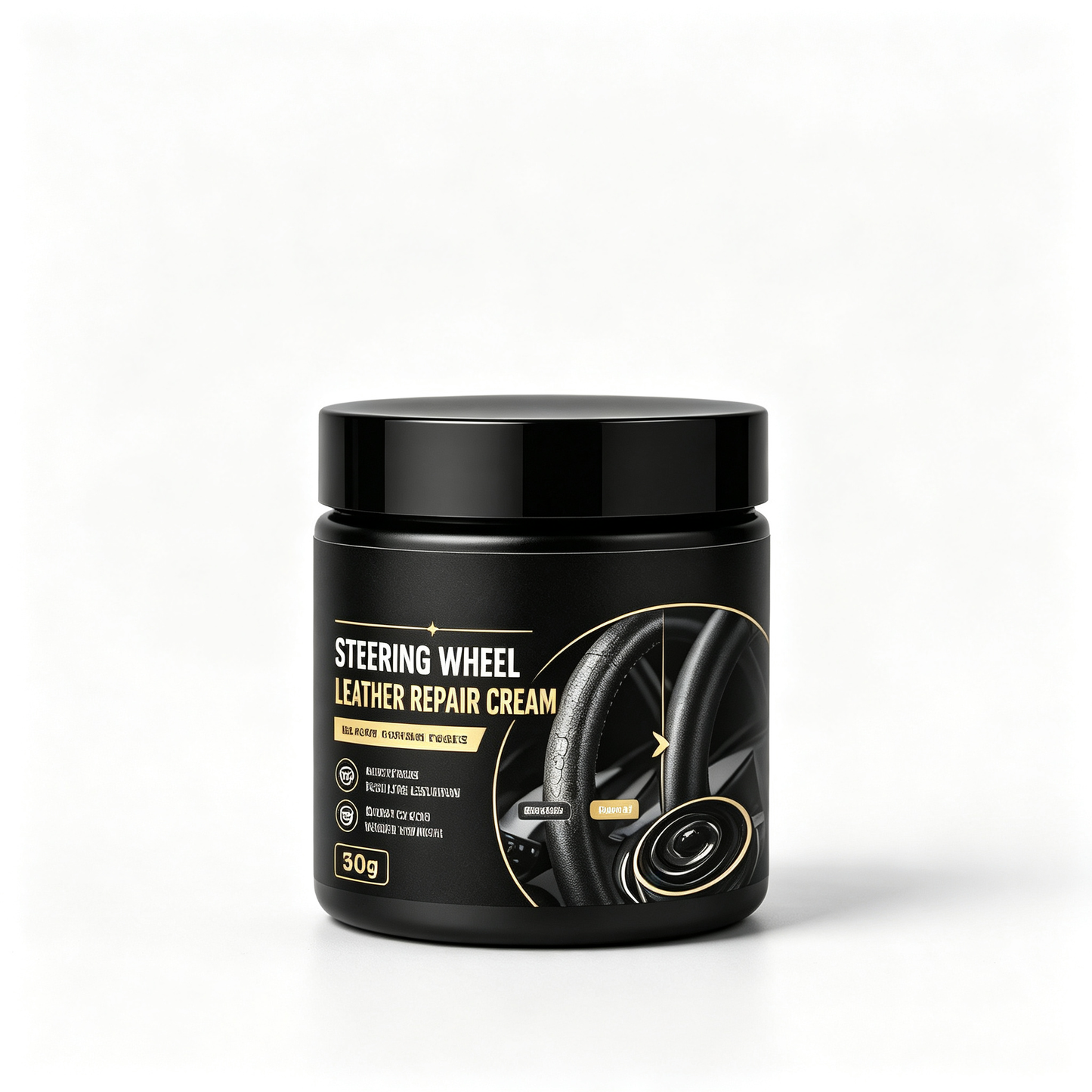 🔥Last day of the limited-time 50% off sale!🔥Leather Repair Cream for Steering Wheels