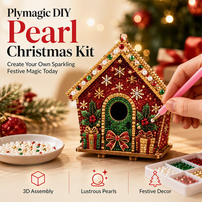 3D DIY Pearl Art Christmas Painting Kit