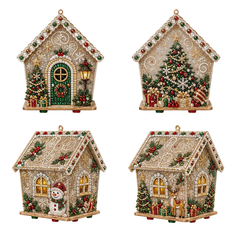 3D DIY Pearl Art Christmas Painting Kit