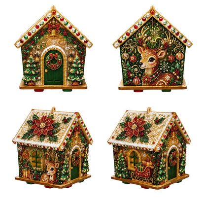 3D DIY Pearl Art Christmas Painting Kit