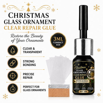 Christmas Glass Ornament Repair Glue