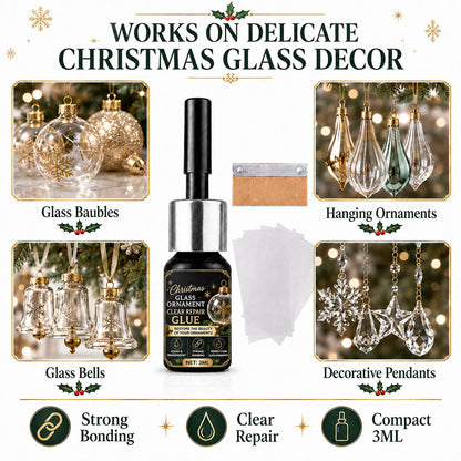 Christmas Glass Ornament Repair Glue