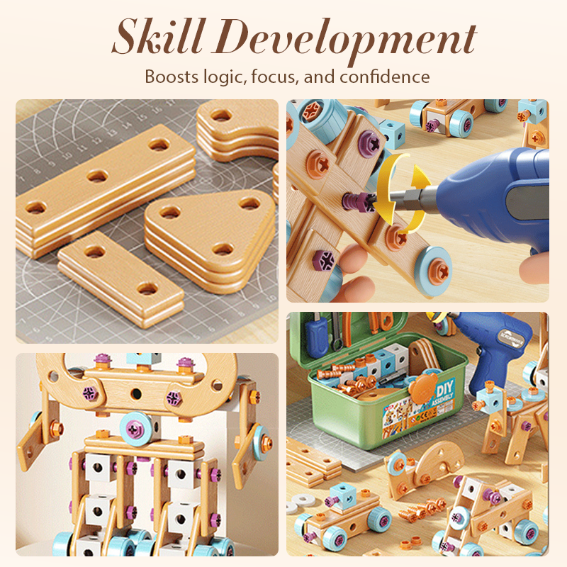 🧠📚Builds Logic & Creativity — Hands-On STEM Learning