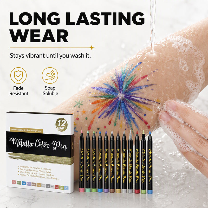 Temporary Tattoo Body Paint Markers