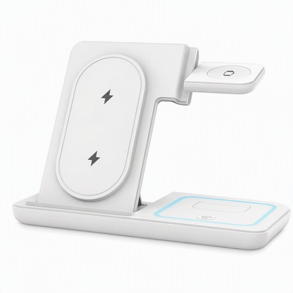 3 in 1 Foldable Wireless and Desktop Phone Stand