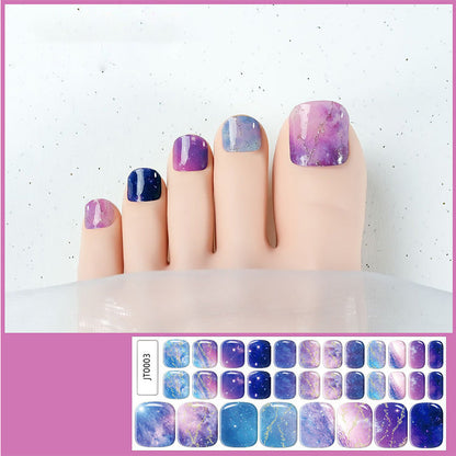 🥳2026 HOT SALE🥳💞Semi-Cured Gel Toenail Stickers