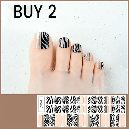 🥳2026 HOT SALE🥳💞Semi-Cured Gel Toenail Stickers