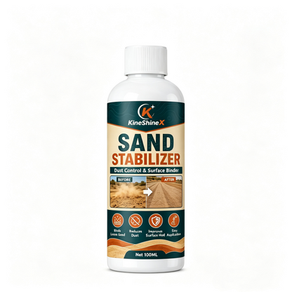 🏜️ Sand Stabilizer Binder | Dust-Control Care