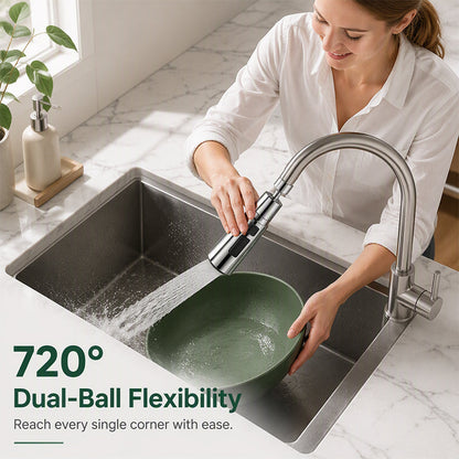 Universal Rotating Kitchen Faucet Nozzle
