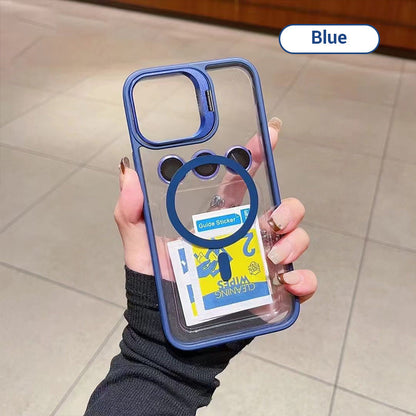 📱 Magnetic iPhone Case | 180° Ring Stand