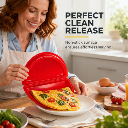 🍳 2-in-1 Microwave Omelet & Egg Cooker