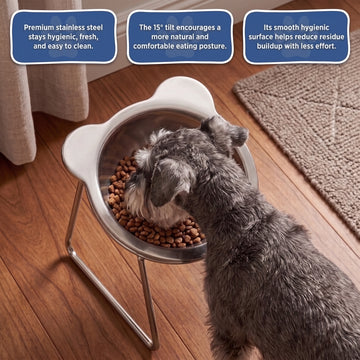 🥣15° Tilted Orthopaedic Feeding Bowl