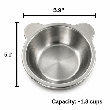 🥣15° Tilted Orthopaedic Feeding Bowl