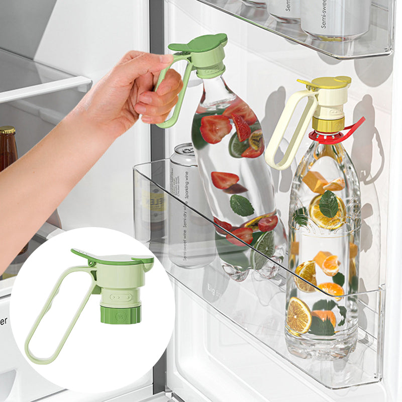 Multipurpose Bottle Pour Spout with Handle