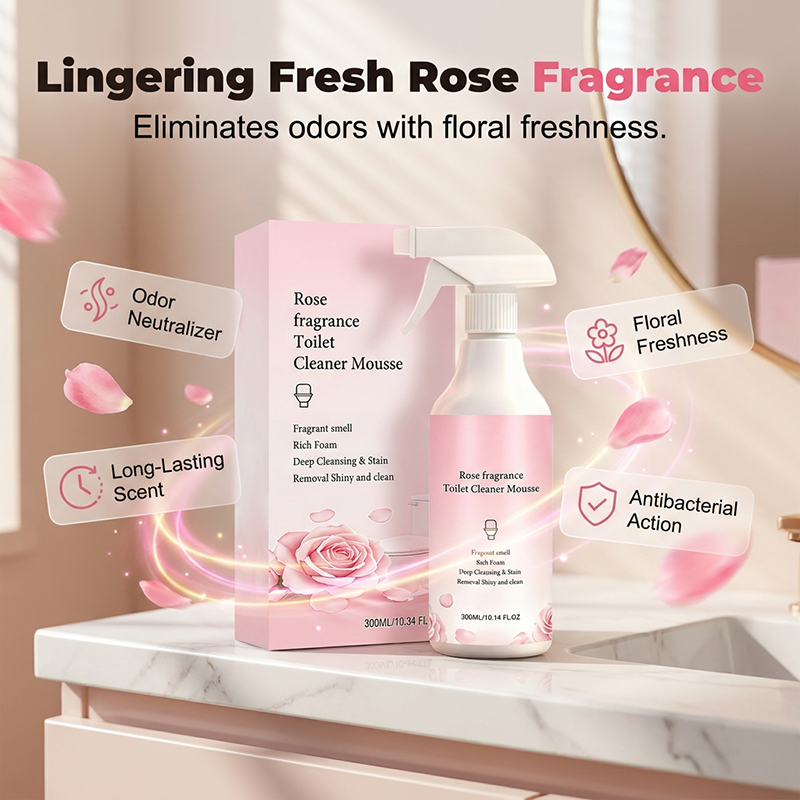 Foaming Toilet Bowl Cleaner Mousse