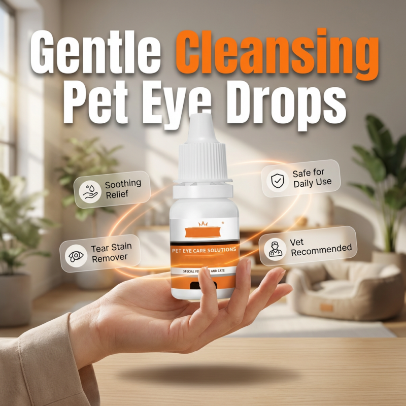 🐶 Pet Eye-Area Cleansing Drops | 10ml Care