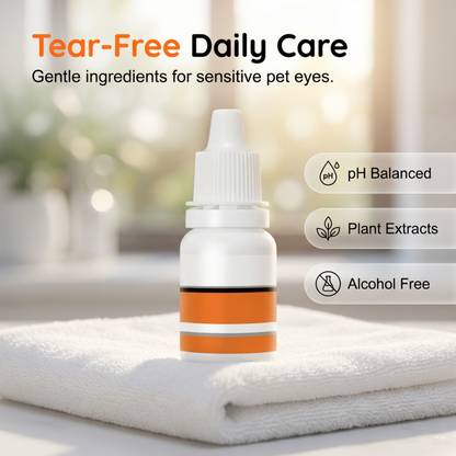 🐶 Pet Eye-Area Cleansing Drops | 10ml Care