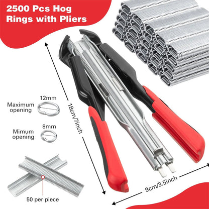 📢📢50% OFF !! ⏰Heavy-Duty C-Type Staple Plier for Cage Assembly