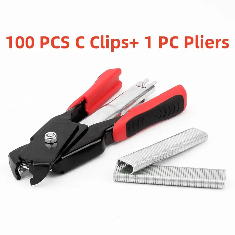 📢📢50% OFF !! ⏰Heavy-Duty C-Type Staple Plier for Cage Assembly